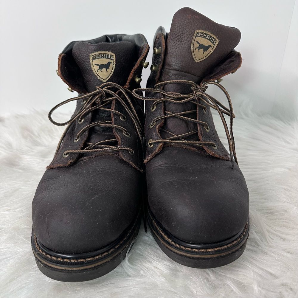 Irish Setter Brown Leather Ankle Boots